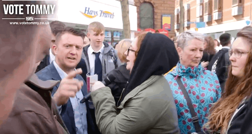 Violent Muslims & Tommy Robinson