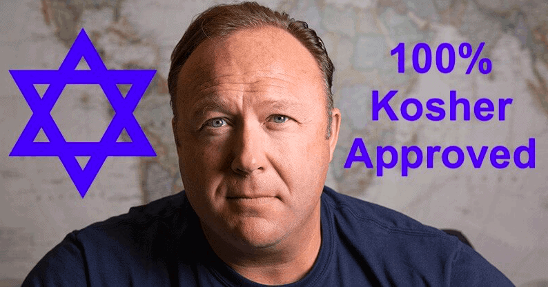 Overweight Zionist Shill Alex Jones Claims He’s Been Framed With Child Porn