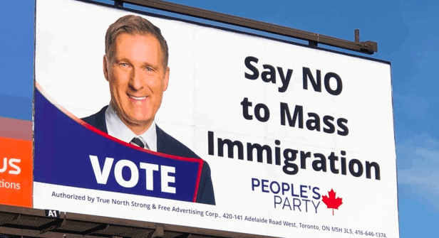 The Choice is Clear for White Canadians: VOTE MAXIME BERNIER!