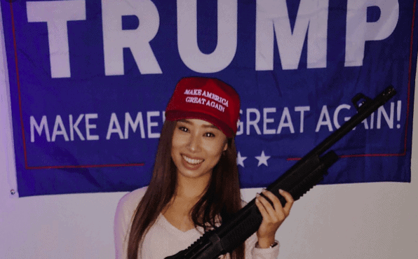 Chinese Grifter Kathy Zhu Doesn’t Like “Racists” or “Homophobes,” Defends Jew Sockpuppet Charlie Kirk