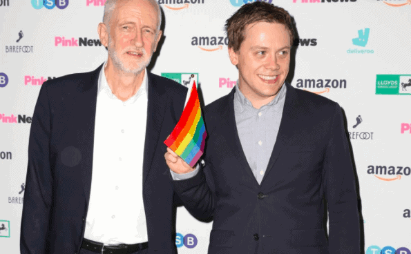 Radical Homosex Revolutionary Jeremy Corbyn Panders to Depraved Trannies Before Election