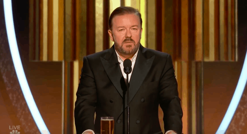 Ricky Gervais BTFOs Shit-Eating Mannequin Celebrities At Golden Globes ...