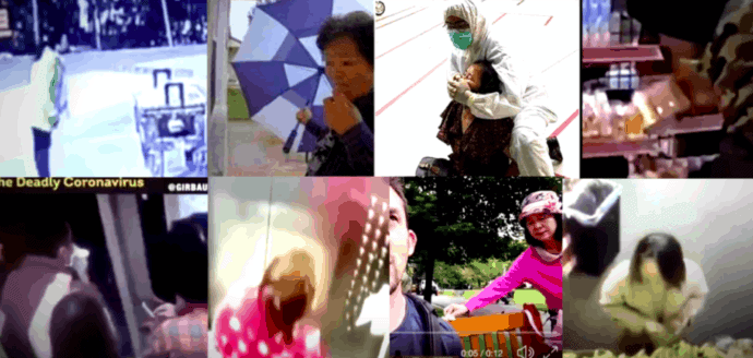 Videos Emerge of Crazy Chinks Purposely Spreading the Coronavirus