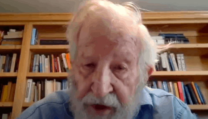 Gandalf Look-Alike Noam Chomsky Says the End of the World Is Near