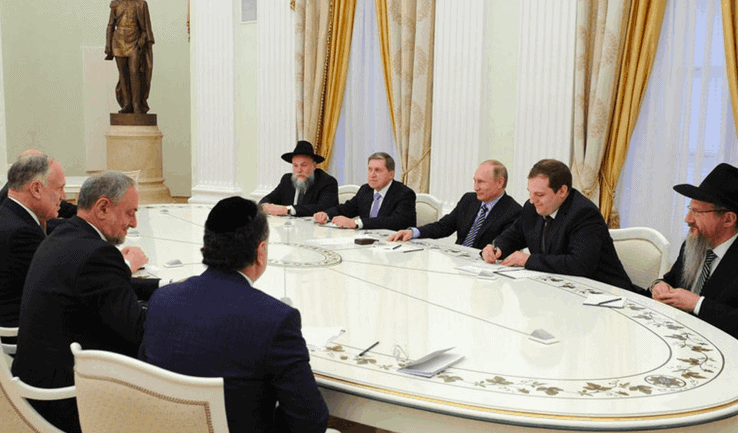 Jew Kingpin Ronald Lauder Thanked Putin for “Fighting Anti-Semitism” in Russia