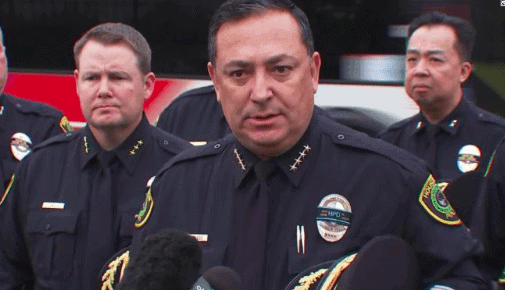 Houston’s Beaner Police Chief Boasts that “His People” Are the Majority Now