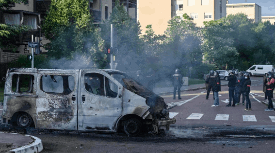 France: Non-White Gangs Fire Guns Into the Air in Dijon in Show of Force