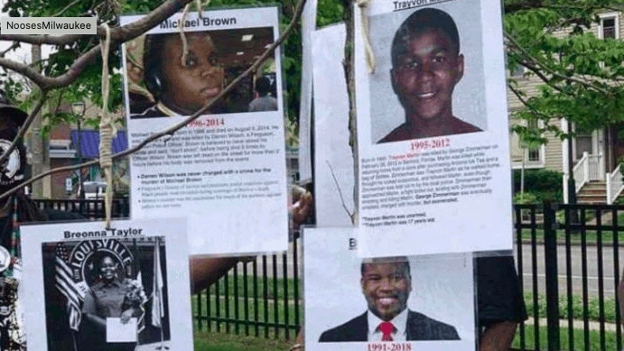 Hoaxed! Milwaukee Sheriff Says Black Man Put Photos in Nooses at Park