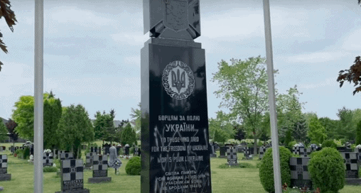 Anti-White Commie Network Russia Today Supports Vandalism of Ukrainian War Monument in Canada