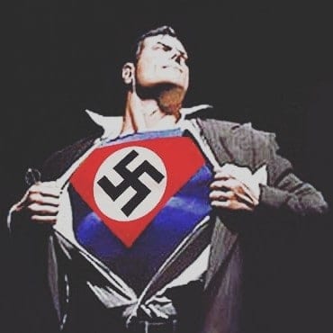 General ZOG Tries to Murder Innocent Defenseless Civilian So-called “Goyim” – Aryan Superman Breaks Hebrew Neck of Evil Psycho Villain
