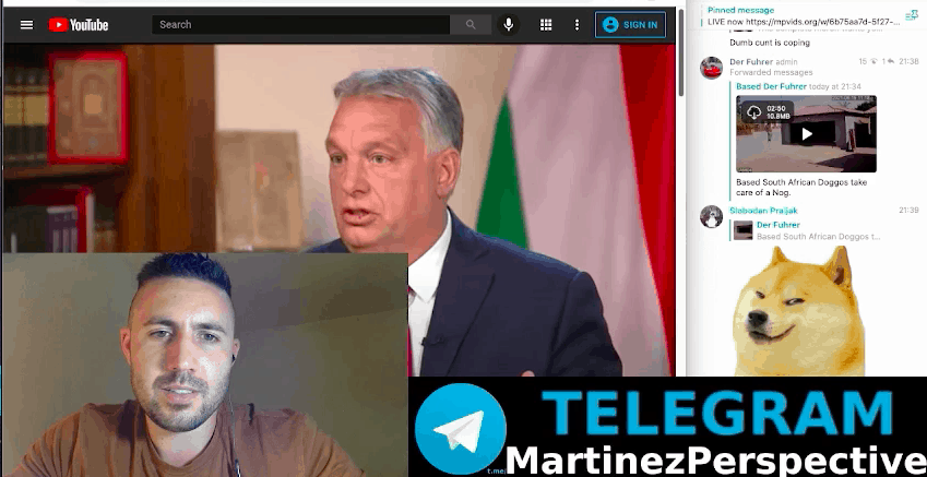 The Martinez Perspective (Aug 12, 2021): ZOG Persecutes Australian Dissidents, Orban & the JQ
