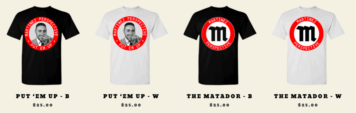 Matador T-Shirts Now Available!!!