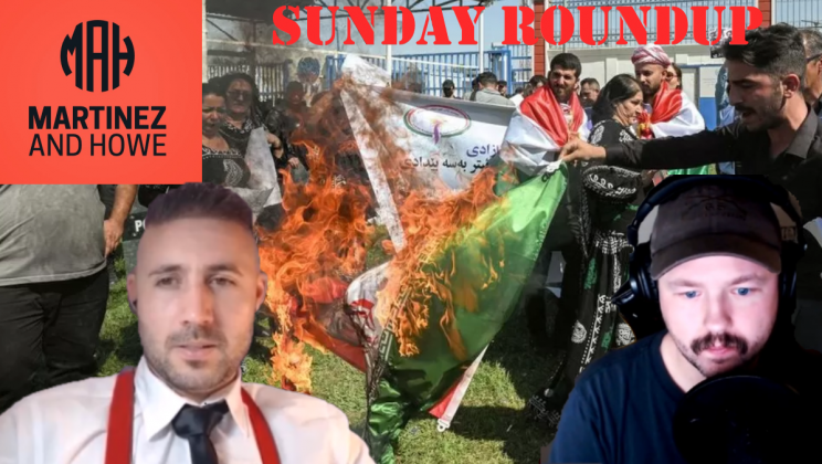 Sunday Roundup w/ Martinez & Howe (Sept. 25, 2022) | EURASIA ON FIRE! E-right continues simping for mongoloids