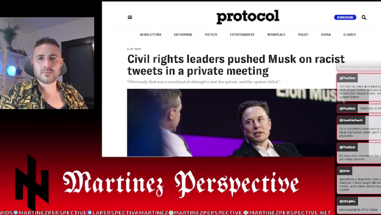 The Martinez Perspective (Nov. 1, 2022) | Musk CUCKS OUT Meets With ADL; Africa is a Total Mess; Some OMETV
