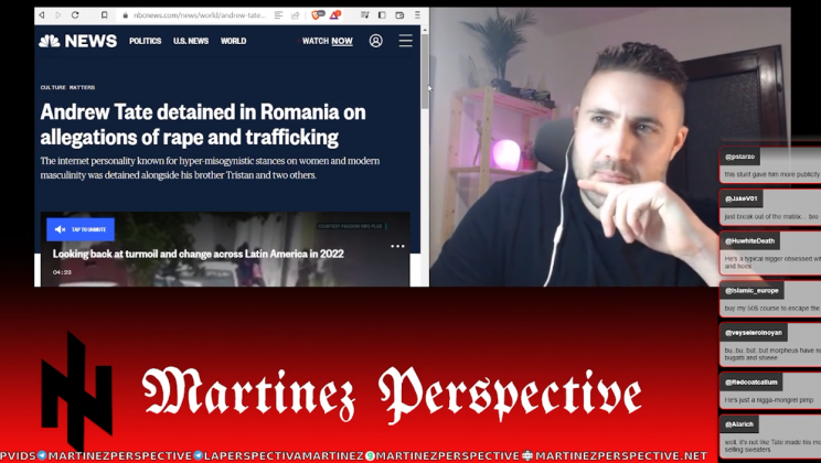 The Martinez Perspective (Dec. 30, 2022) | The Tate Bros Arrested; Some OMETV