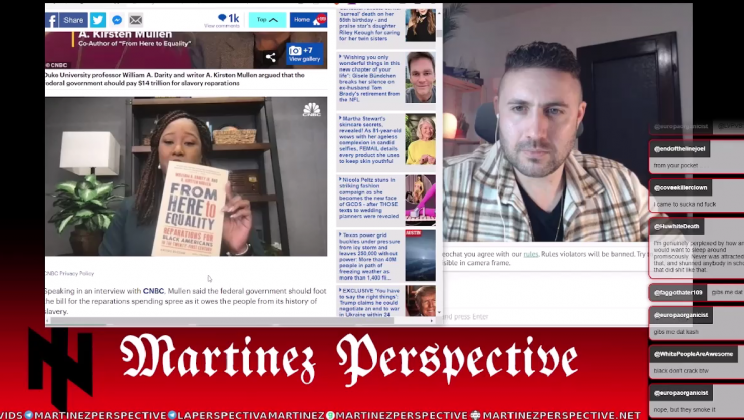 The Martinez Perspective (Feb. 1, 2023) | Blacks Call for 14 Trillion in Reparations; Some OMETV