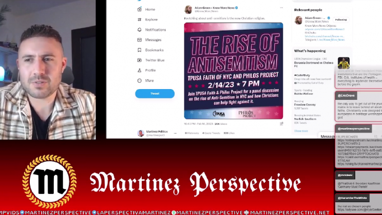 The Martinez Perspective (Feb. 15, 2023) | Hostile Tribe Takeover of Project Veritas; TPUSA Doubles Down on Tribe Support; Some OMETV