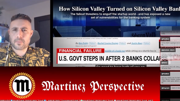 The Martinez Perspective (March 13, 2023) | SVB Bank Executive Pushed Woke Programs