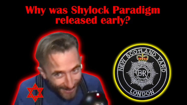Why was Shylock Paradigm released from prison early?