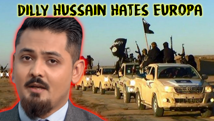 Islamic Radical Dilly Hussain Hates Europa