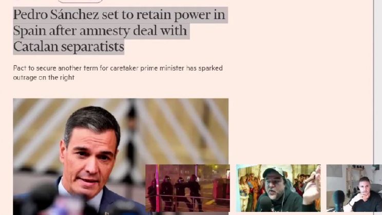Martinez Politix (Nov 10. 2023) | Spain gripped by nation-wide protests w/ guest Colin Rivas