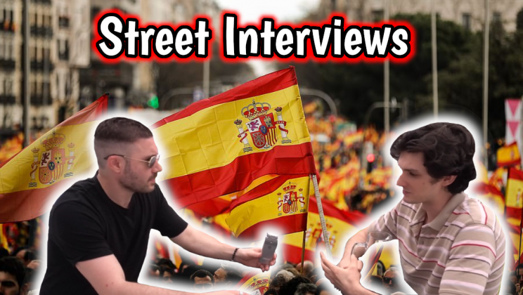 STREET INTERVIEWS! Asking Spaniards about the left’s war on men