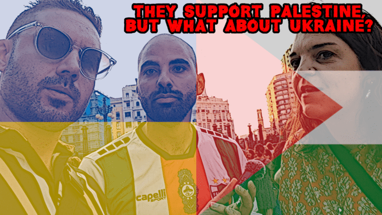 Asking Palestine Marchers about UKRAINE (INTERVIEWS)